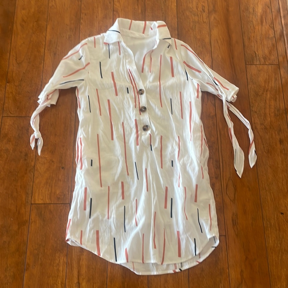 LUSH shirt Dress NWOT